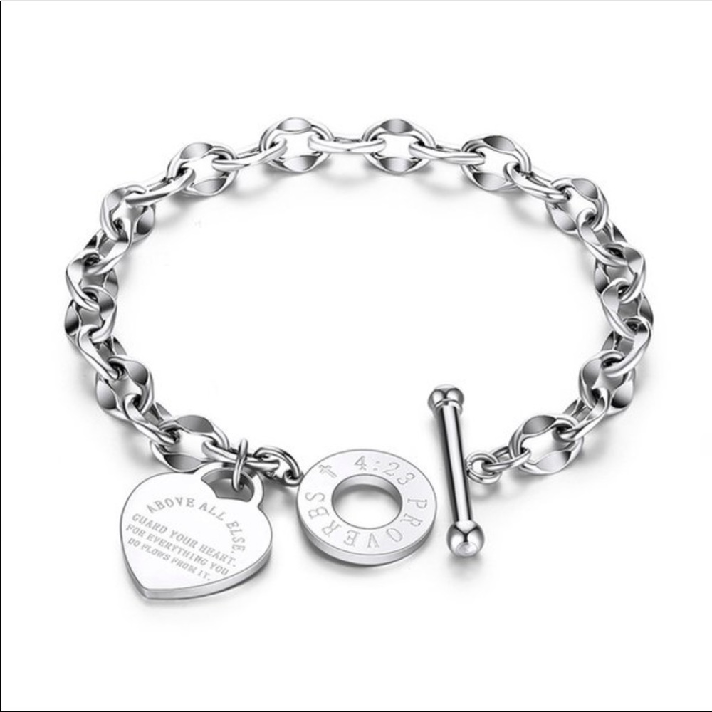 ✝️  “Above All Else….” Bible Proverbs Bracelet